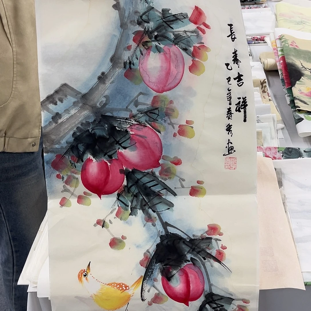 国画纯手绘作品欣赏