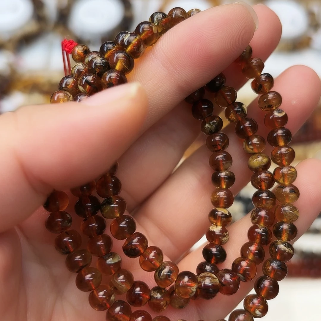 琥珀未镶嵌裸石六