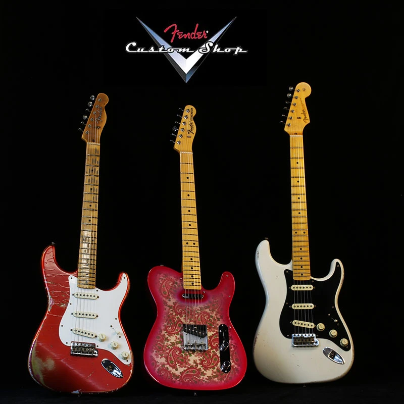 Fender CS/MB MasterBuilt 大师制作50/52/60/62/63 ST电吉他