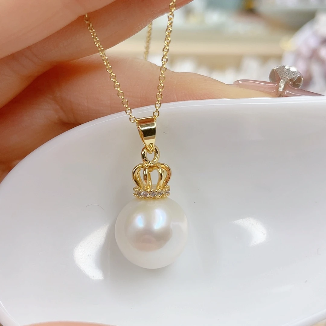 淡水珍珠合金吊坠(赠链)