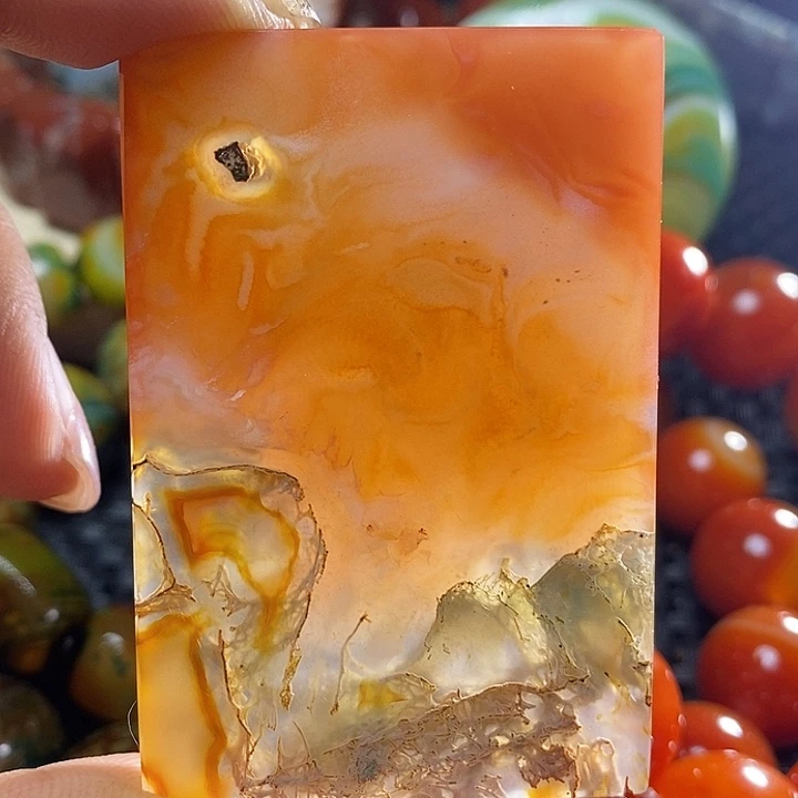 玛瑙/玉髓未镶嵌颈饰