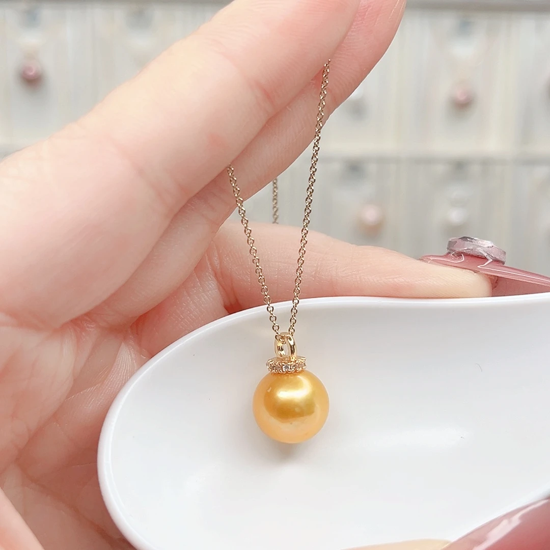 合金吊坠(赠链)淡水珍珠