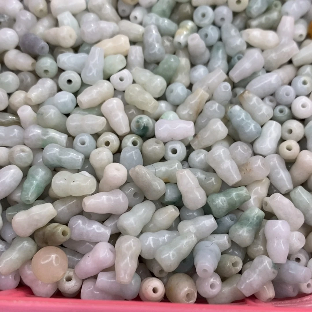 未镶嵌手串石英质玉小葫芦100粒