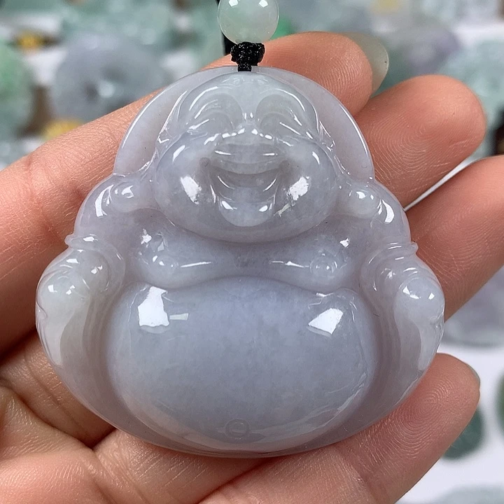 颈饰未镶嵌翡翠大佛福利卡厚10+
