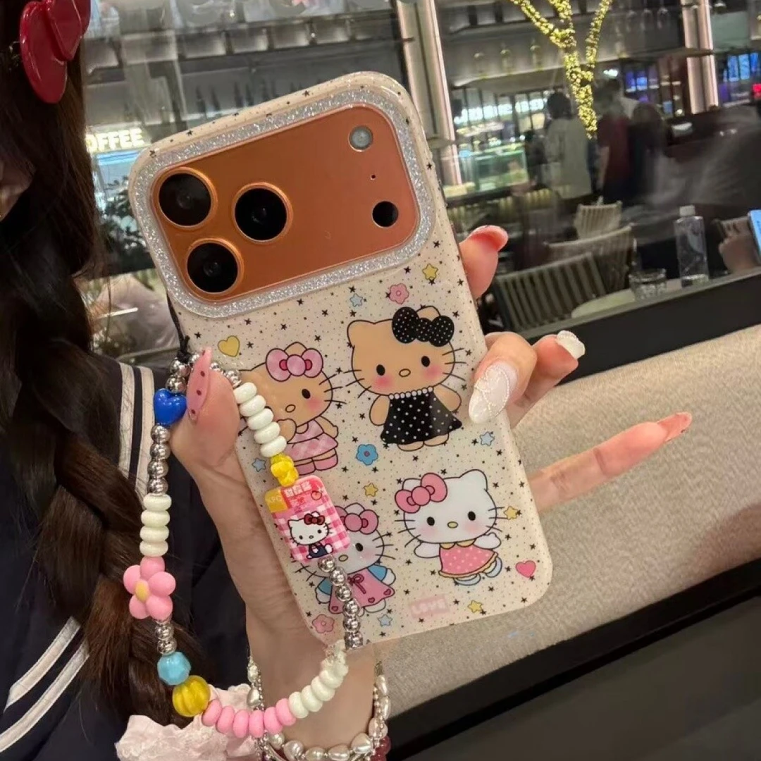 ins风可爱星星猫咪适用于苹果17promax/16pro手机壳15保护套1413