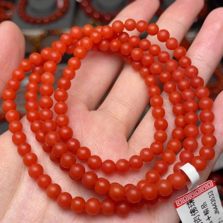 未镶嵌手链南红玛瑙