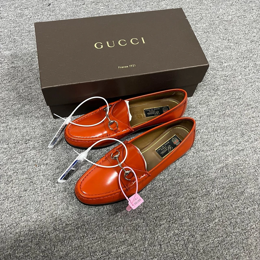 99新 GUCCI/古驰 gucci 马衔扣乐福鞋37码