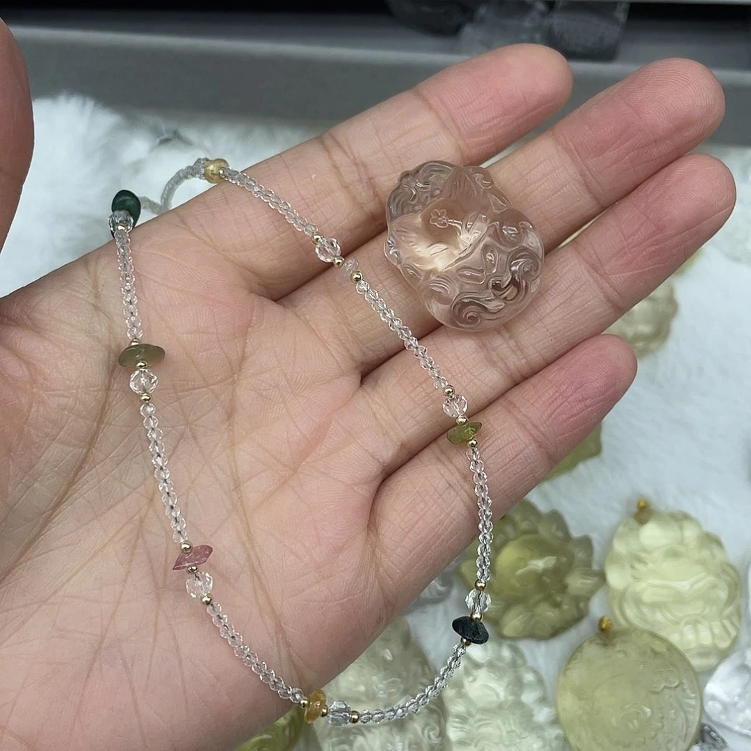 水晶配件吊坠未镶嵌