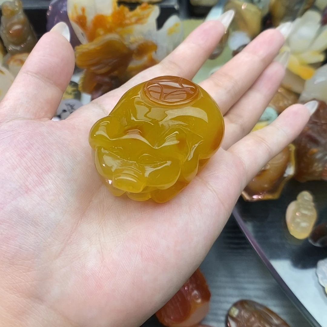 玛瑙/玉髓未镶嵌颈饰