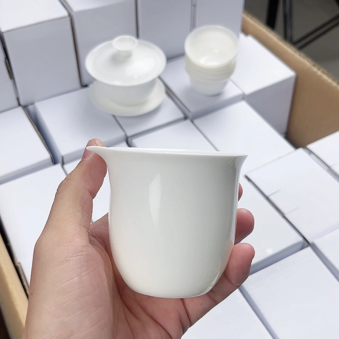 【闪购商品】150ml公道杯骨瓷超薄胎单个