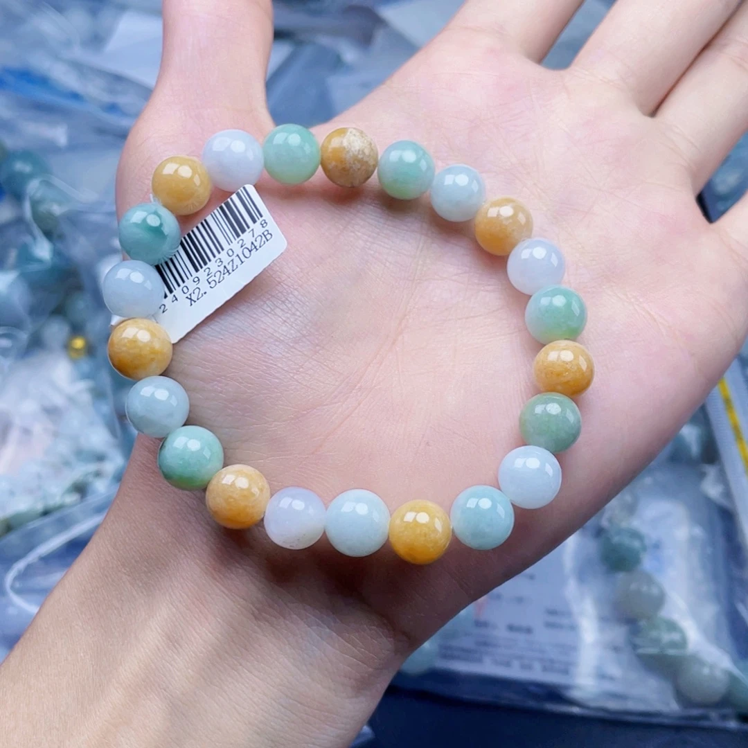 定制翡翠未镶嵌手串