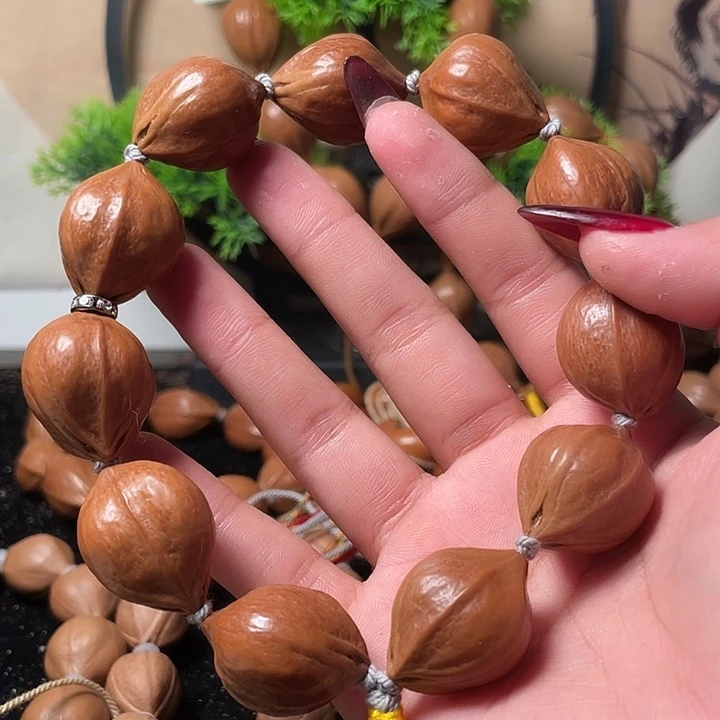 橄榄核手串/手链2.1鸡血红11