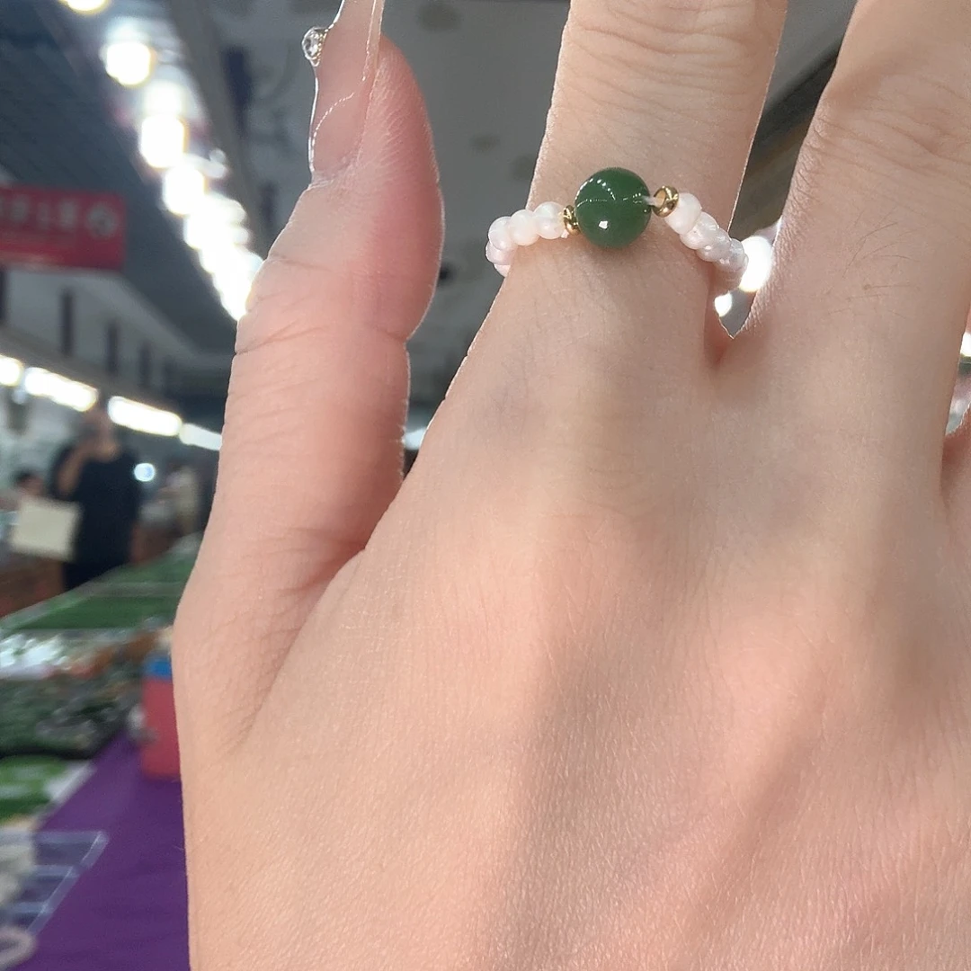 和田玉戒指未镶嵌