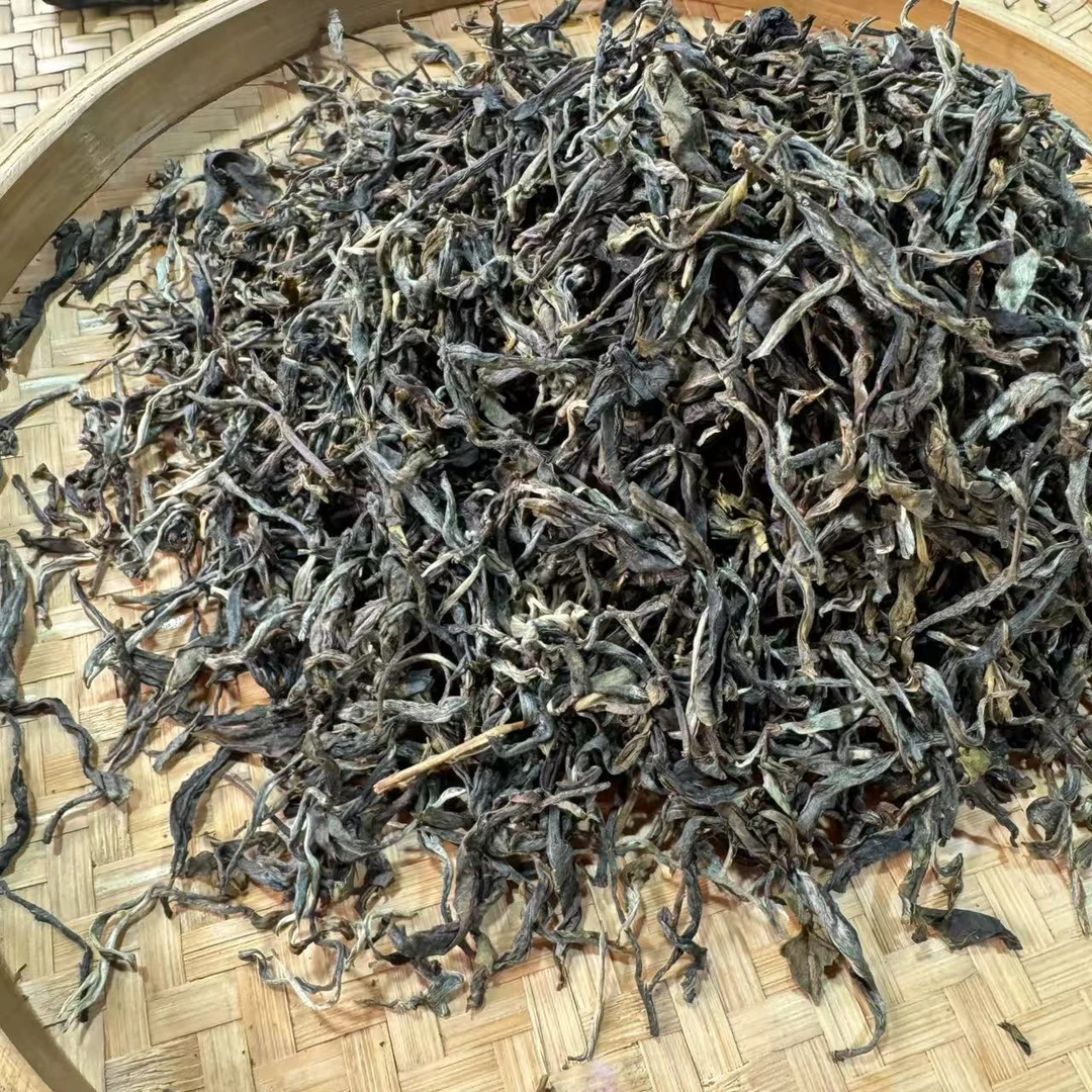 【小刚家的茶】7-7【LC376】2023年上黄草林 散生（晒青毛茶）