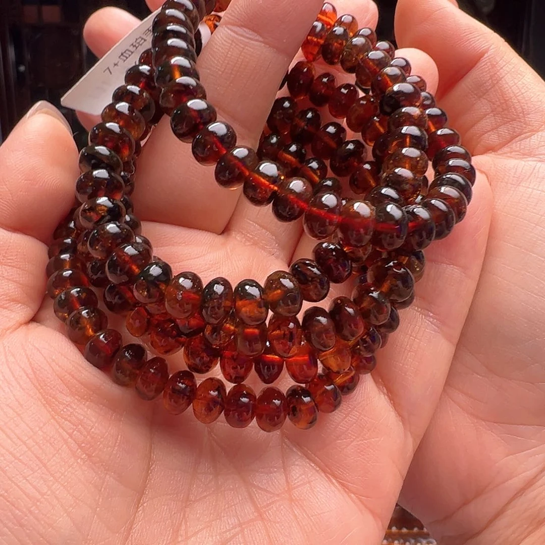 未镶嵌琥珀裸石抚顺琥珀10716七多样性发其一