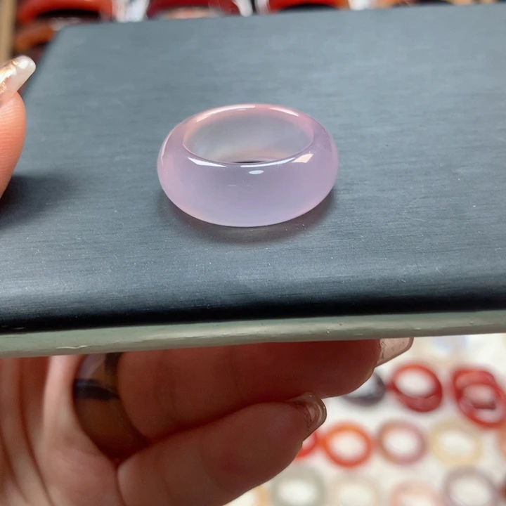 玛瑙/玉髓戒指未镶嵌章*?