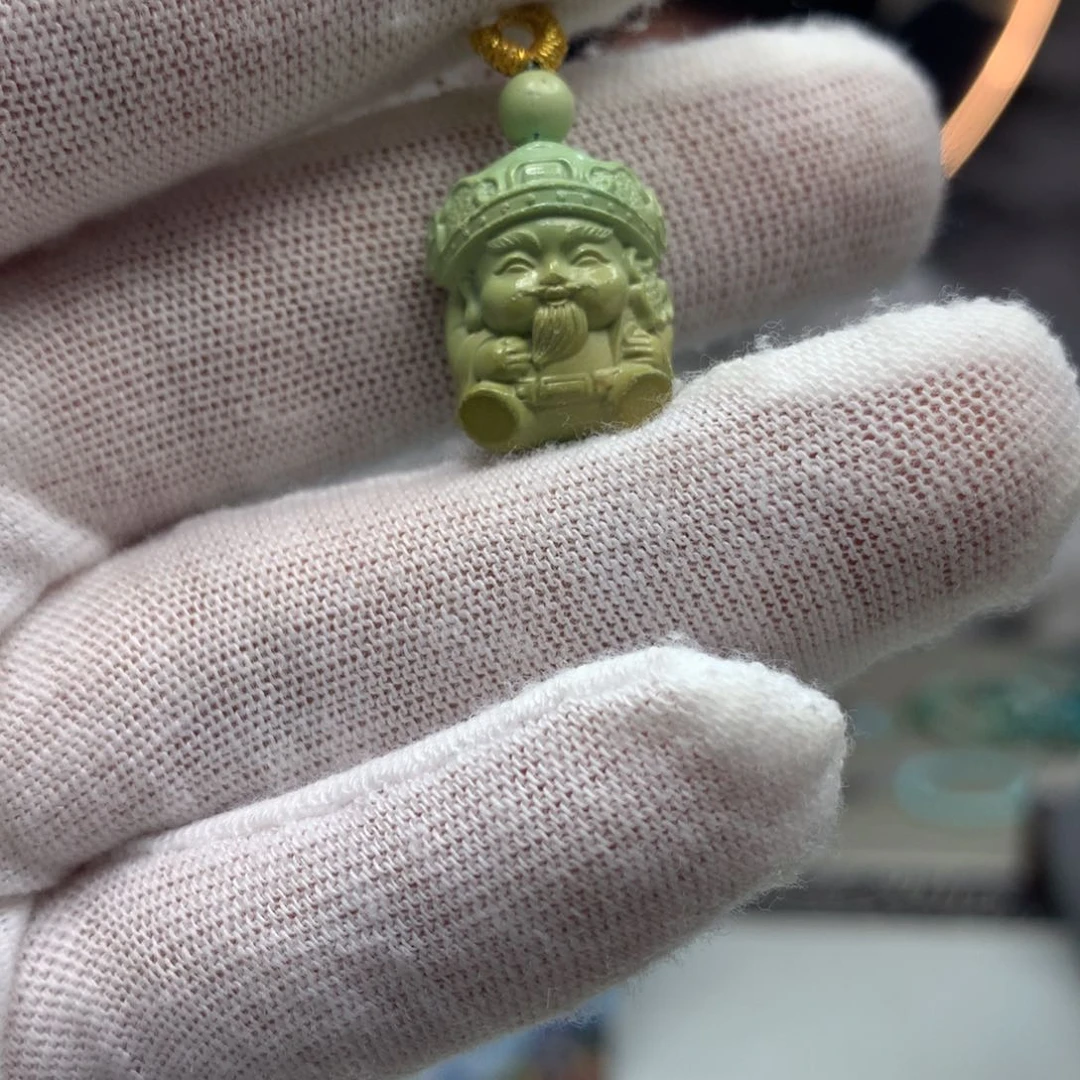 绿松石挂件未镶嵌