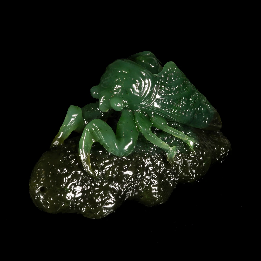 LOT.005和田玉巧雕一鸣惊人/X4104