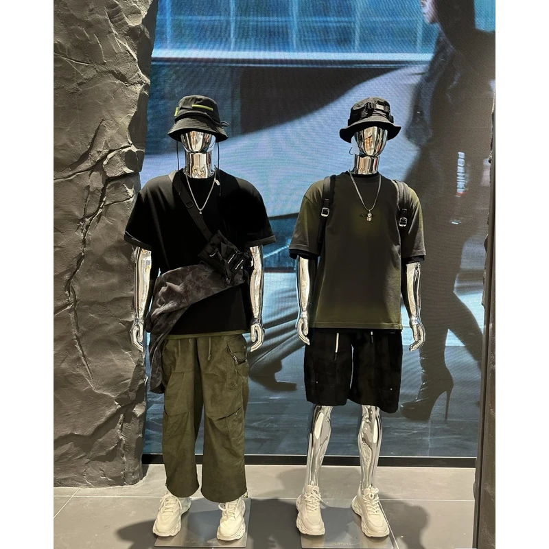 （31）现D246-a/o夏季新款时尚经典刺绣短裤男女同款休闲四分裤