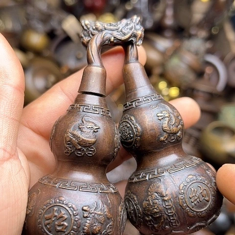 铜制文玩把玩物件