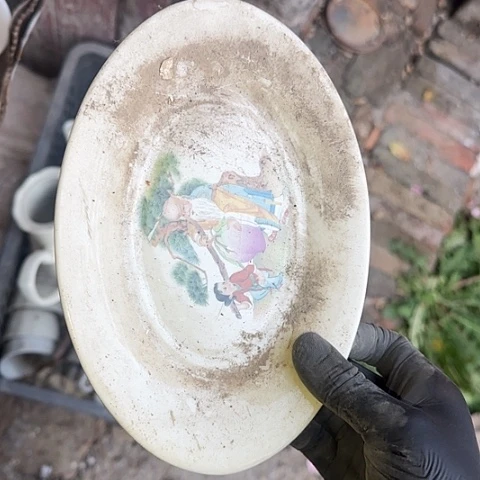 瓷片国营厂库存黄印