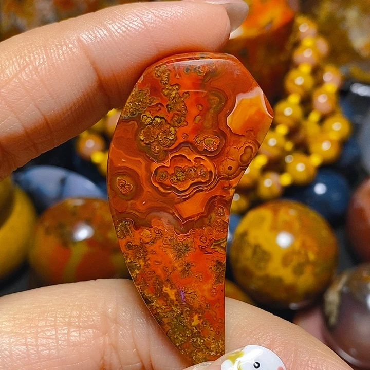 玛瑙/玉髓未镶嵌颈饰