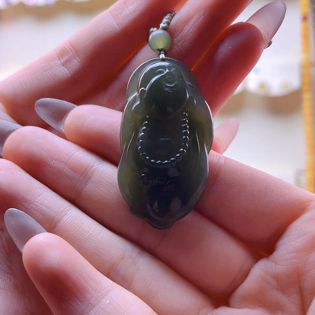 和田玉吊坠(赠链)未镶嵌琳****?