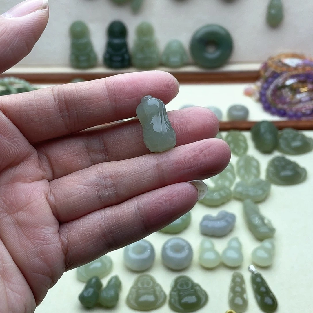 和田玉吊坠(不含链)未镶嵌