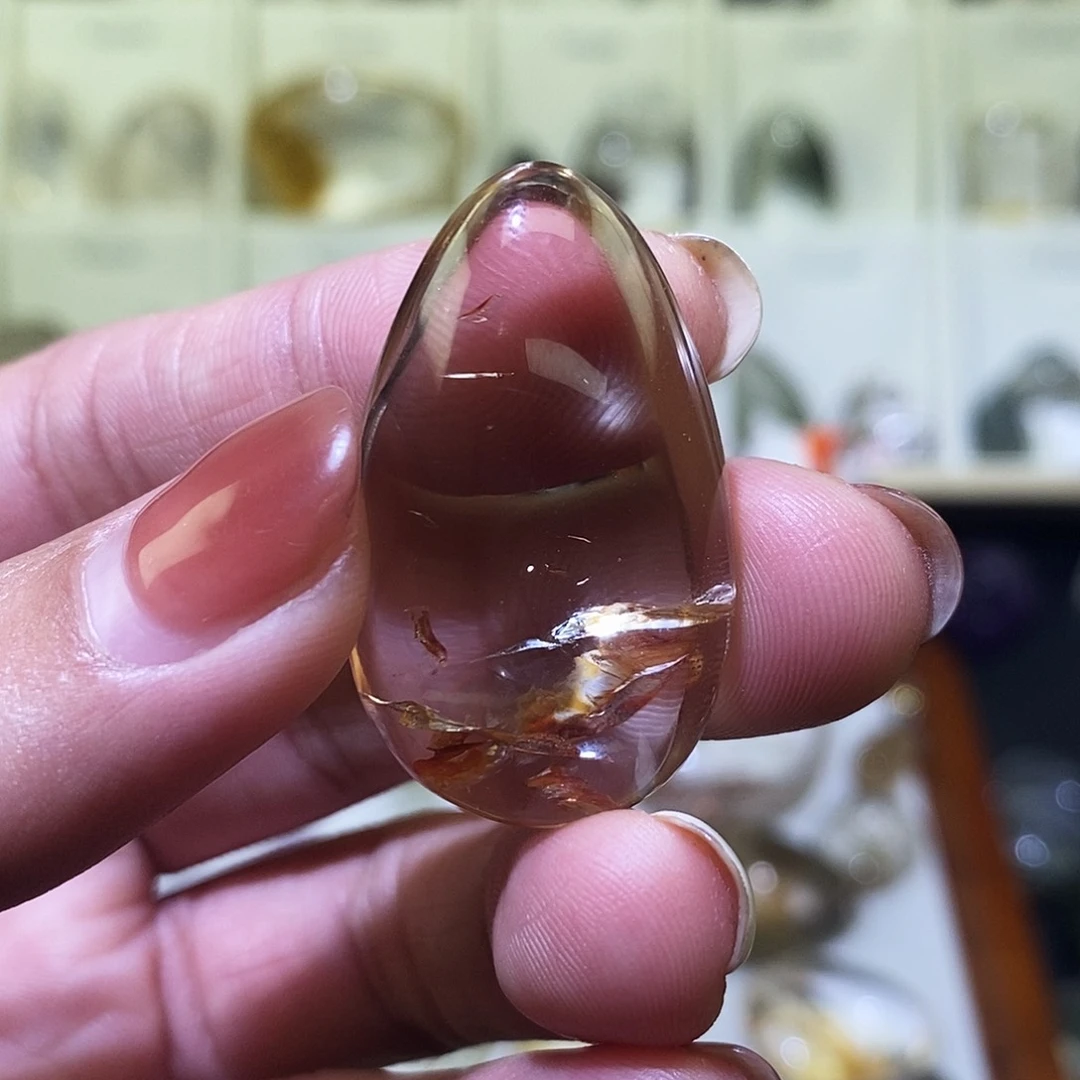 水晶吊坠(不含链)未镶嵌涵*