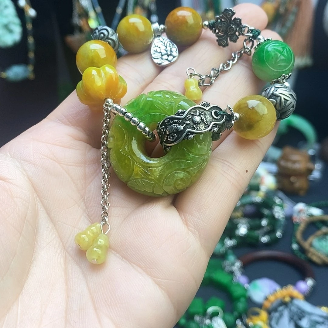 师***怪未镶嵌手链翡翠补299