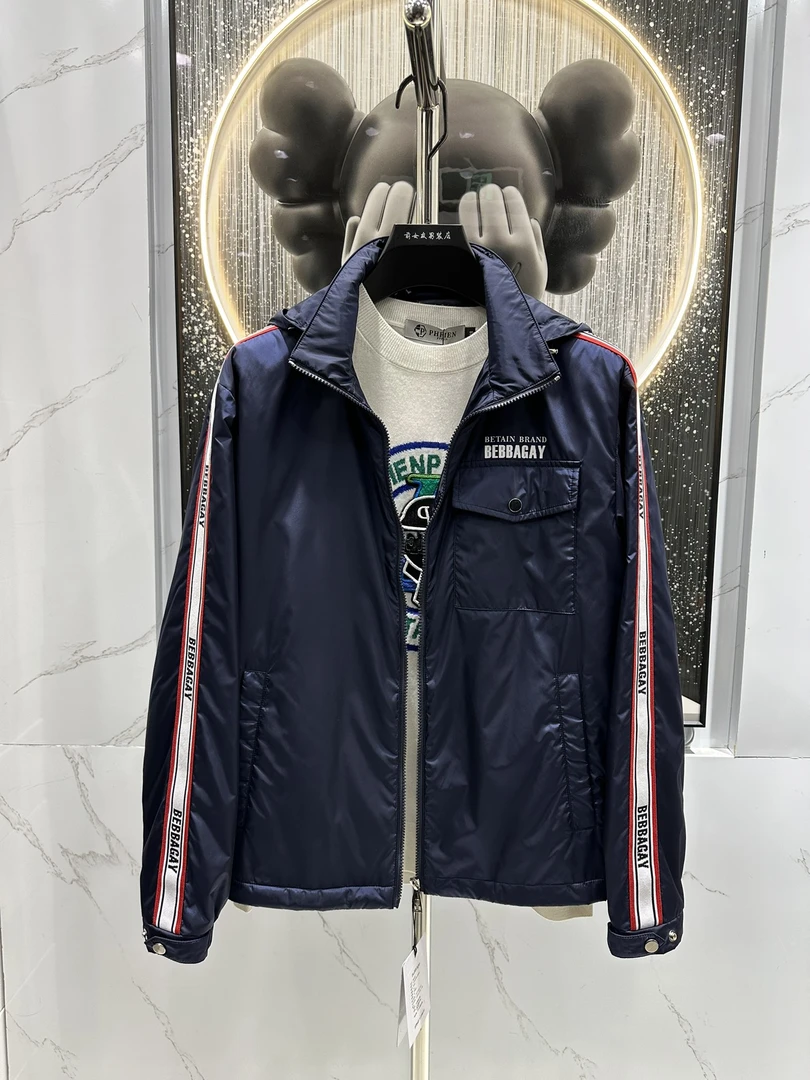 【GE外套加20克棉】休闲秋冬网红夹克男士外套潮流百搭透户外9904