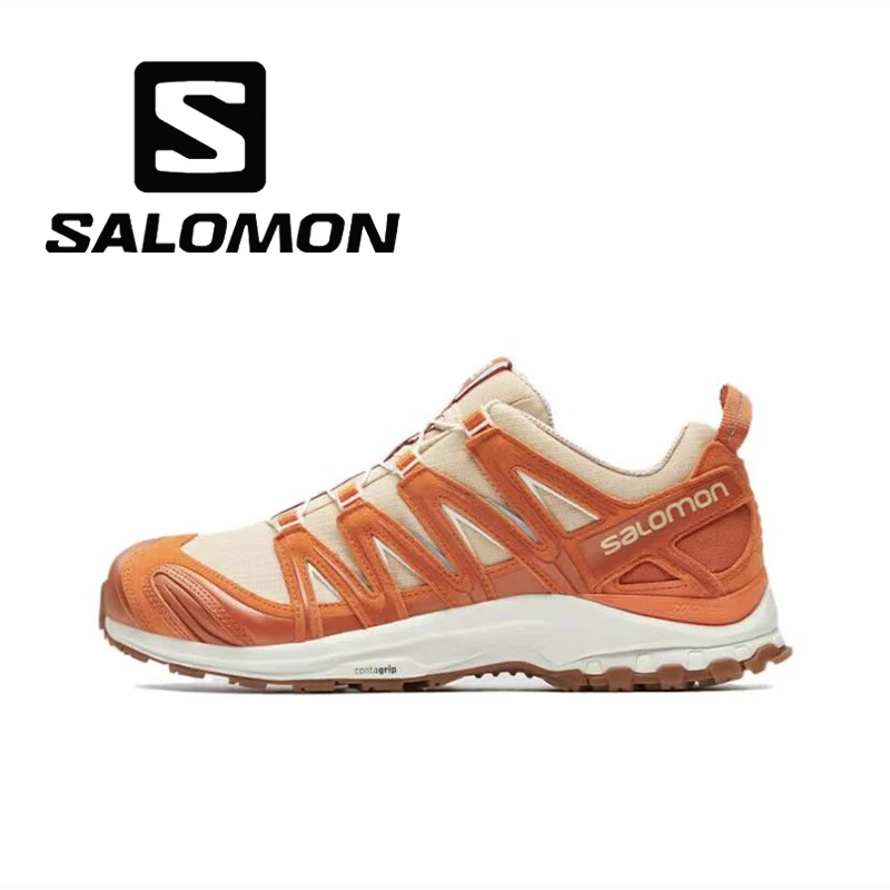 SALOMON/萨洛蒙XA PRO 3D SUEDE 舒适低帮防滑功能鞋浅褐色475424