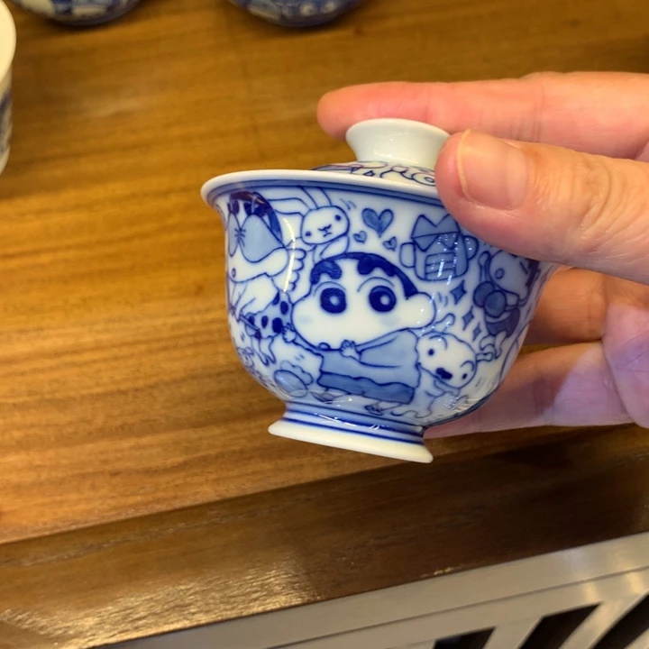 特价蜡笔小新两才盖碗迷你薄款
