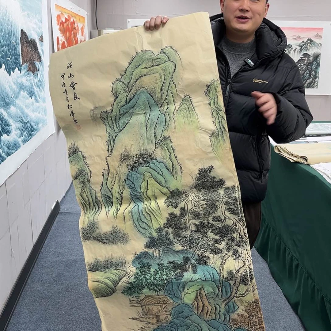 国画宣纸国画作品纯手绘