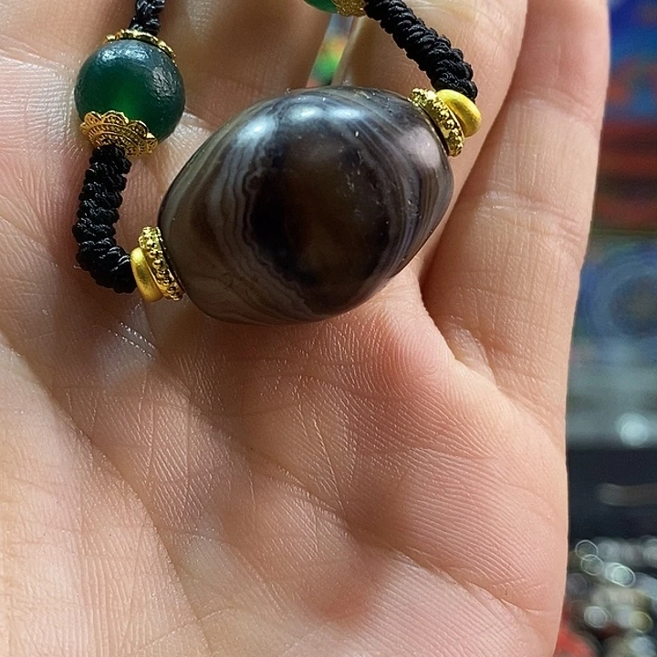 玛瑙/玉髓颈饰合金216