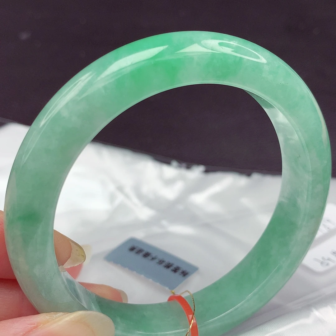 翡翠未镶嵌手镯5960圈189