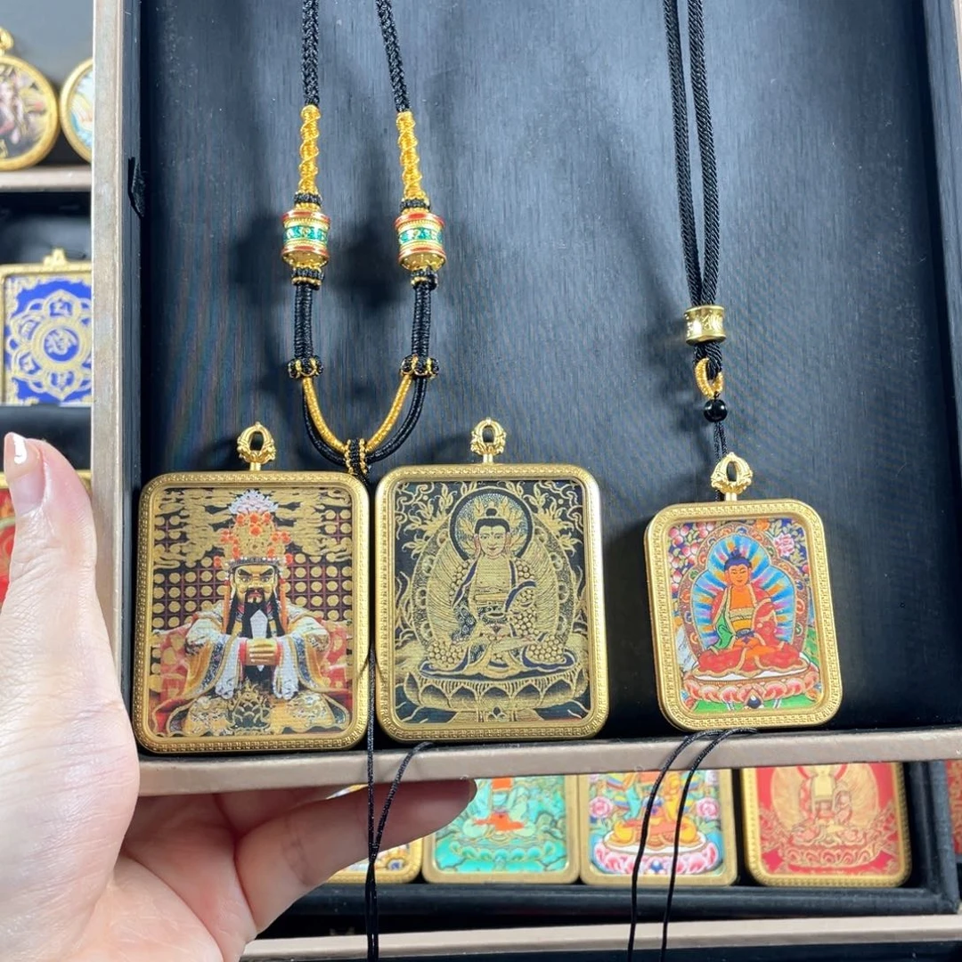 吊坠㐅*美丽的唐卡在结缘