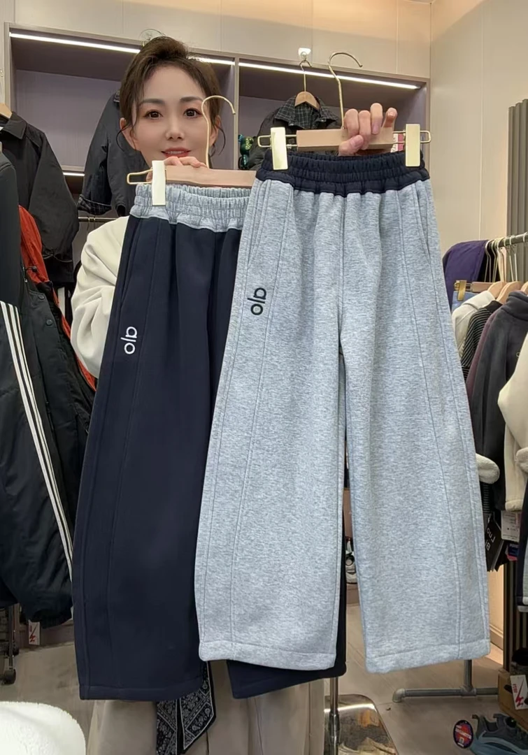 【新款弯刀裤】儿童裤子秋冬加绒男女童运动裤2025新款中大童休闲