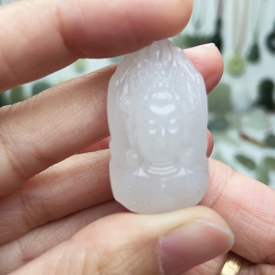 颈饰未镶嵌和田玉一***?