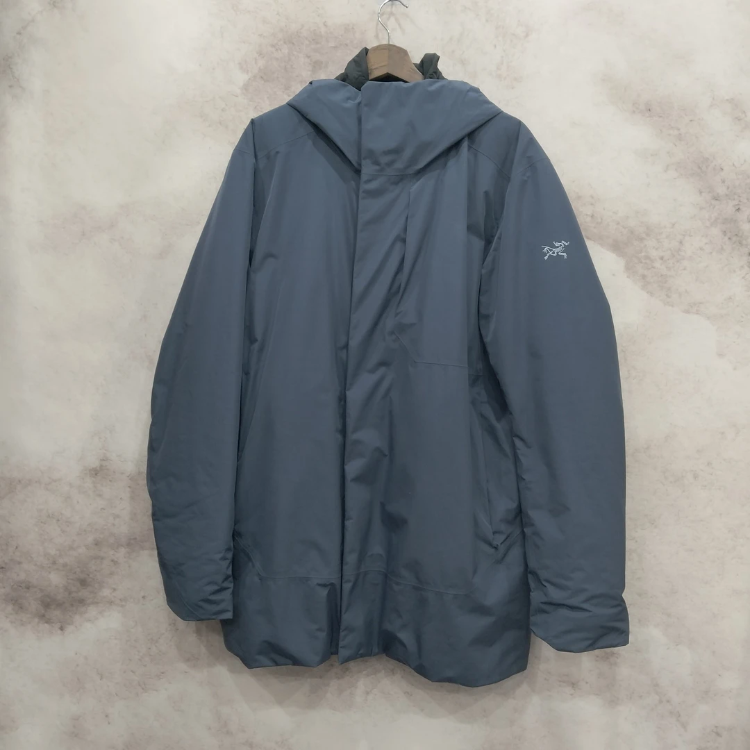 99新 ARC'TERYX/始祖鸟 蓝色薄款棉服外套  L码/4421