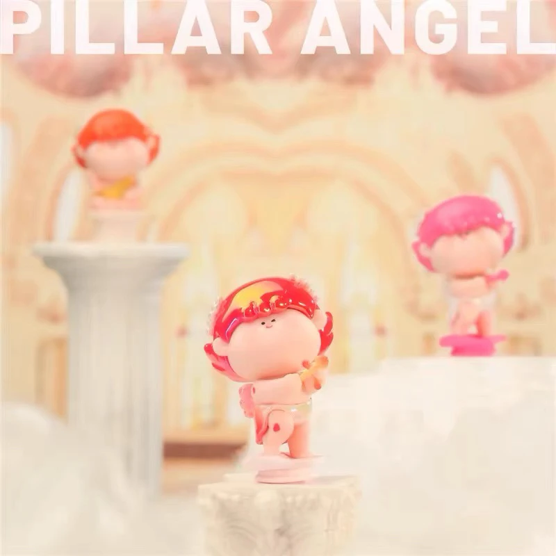 阿玛莉莉丝立柱天使萌粒可爱潮玩摆件少女礼物玩偶正版萌粒礼物