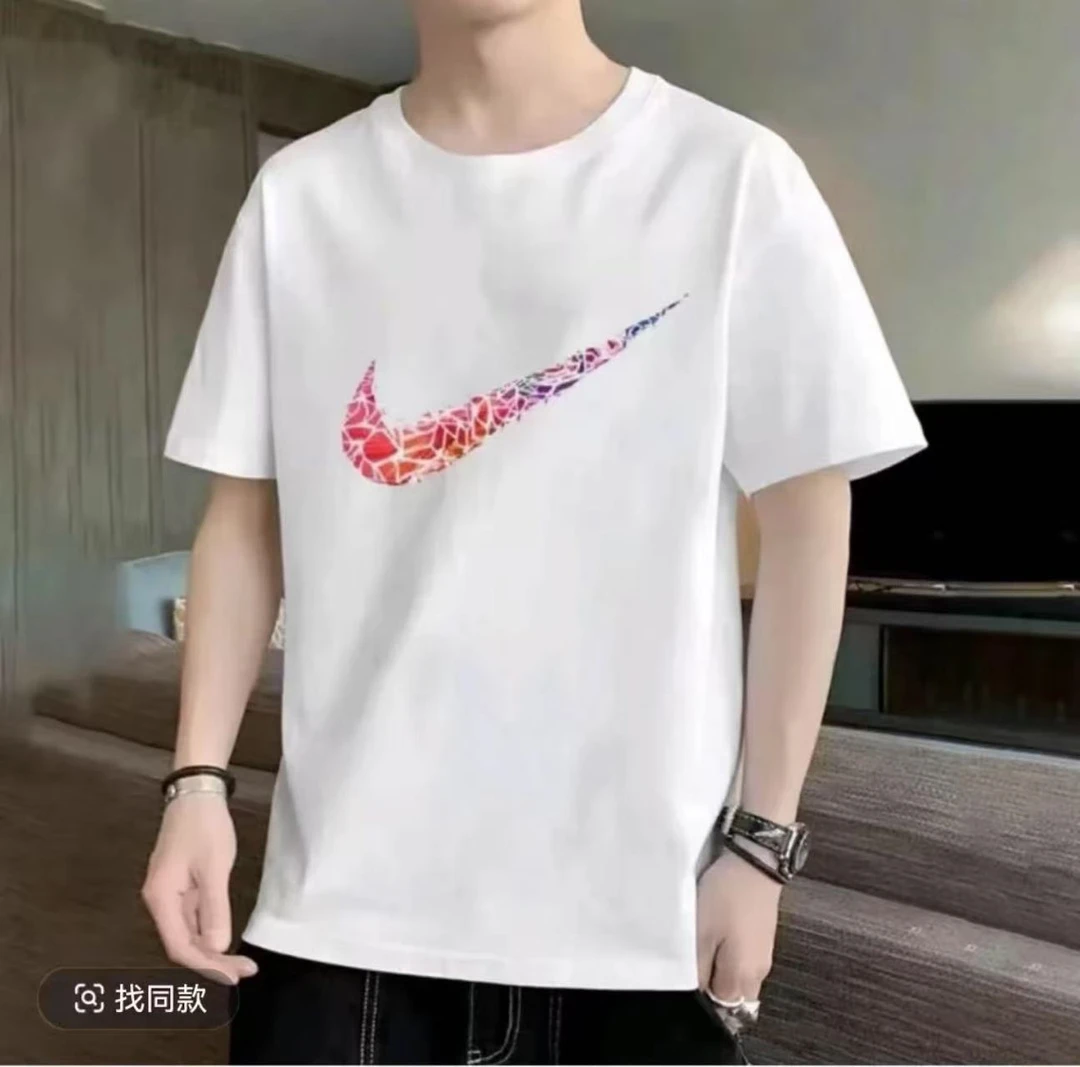 支持鉴定重磅新疆长绒棉短袖圆领云柔水光T打底衫男女纯棉T恤N02