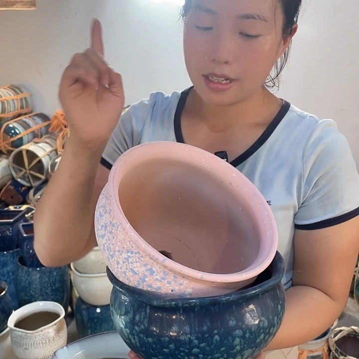 瑕疵红陶20/12两个