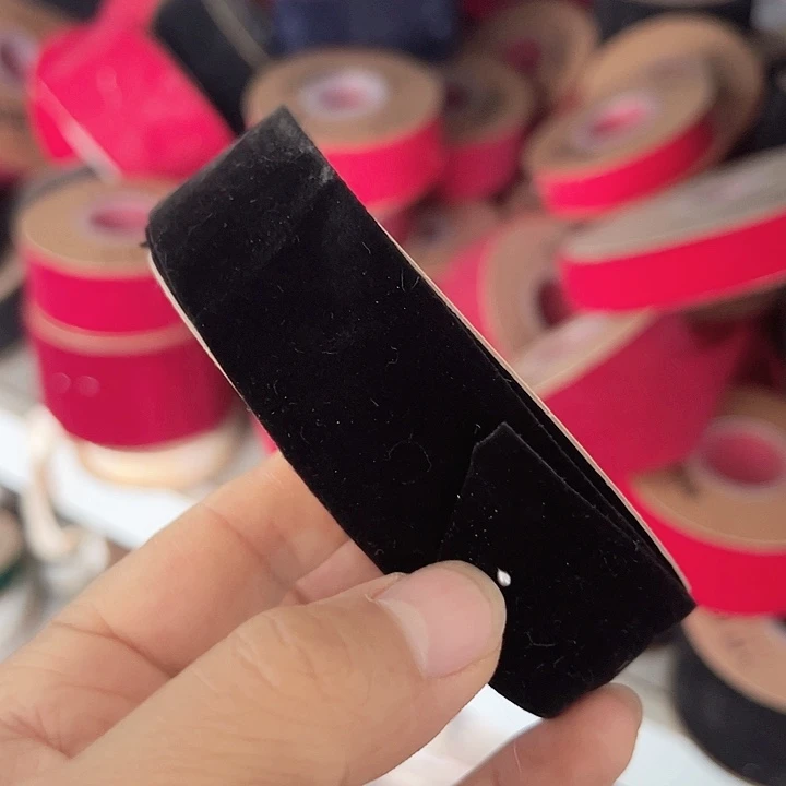 2.5的黑色绒50码大卷