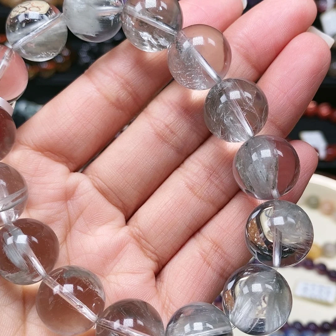 水晶手串未镶嵌手串