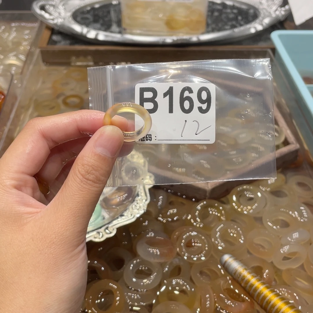 玛瑙/玉髓未镶嵌戒指169