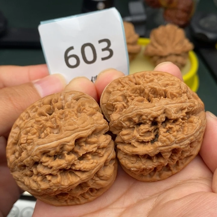 文玩核桃吊坠抹*603号全品粗筋46.45.42