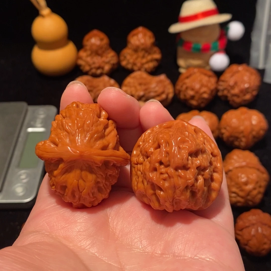 文玩核桃把件41尺玉枕392