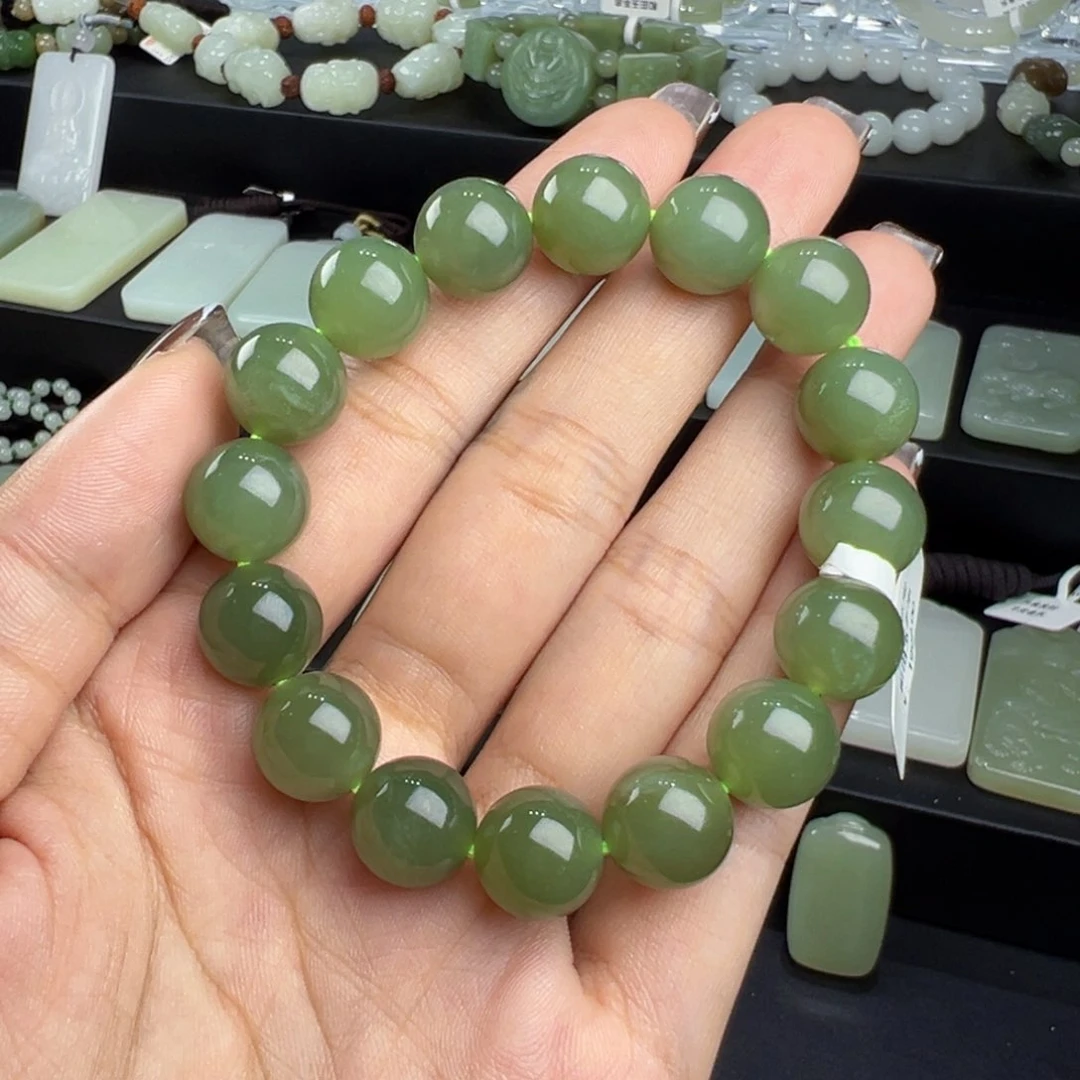 未镶嵌手串和田玉卡12