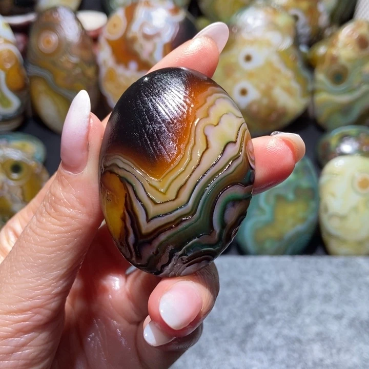 【闪购商品】未镶嵌玛瑙/玉髓珠宝奇石3